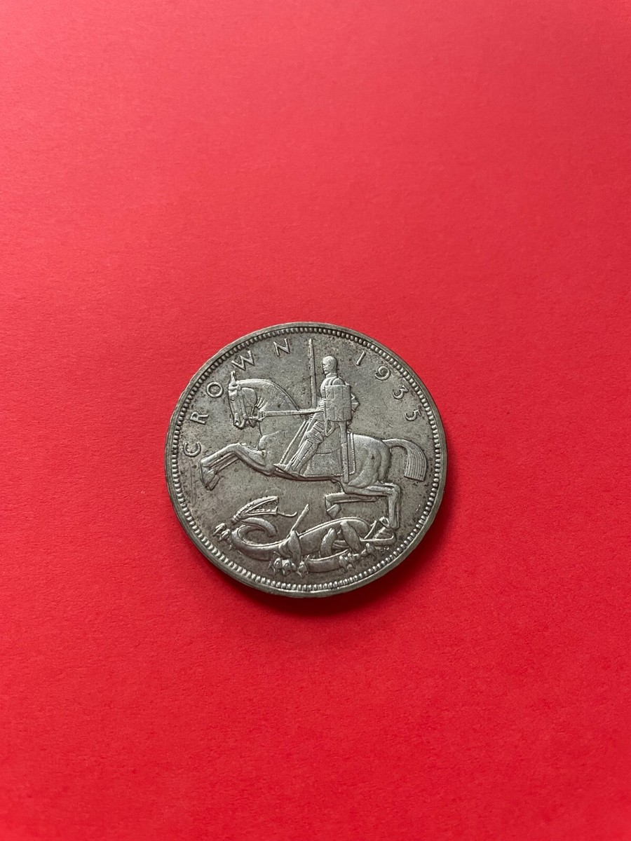 1935 King George V Jubilee 'Rocking Horse' Silver Crown | eBay