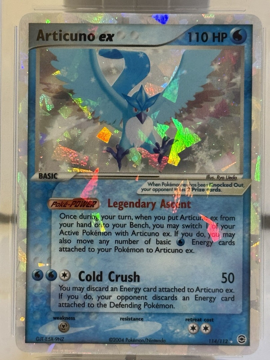 Pokémon TCG - Articuno ex (114/112) - EX Firered & Leafgreen AGS Pokémon TCG - Articuno ex (114/112) - EX Firered & Leafgreen AGS