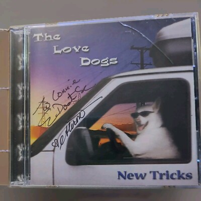 The Love Dogs, New Tricks CD Signed Autographed E. Duato Scheer Island Def Jam 
