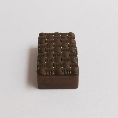 Snuff Box - Composite Material & Inlaid - Early 19th - C. - Picture 5 of 9