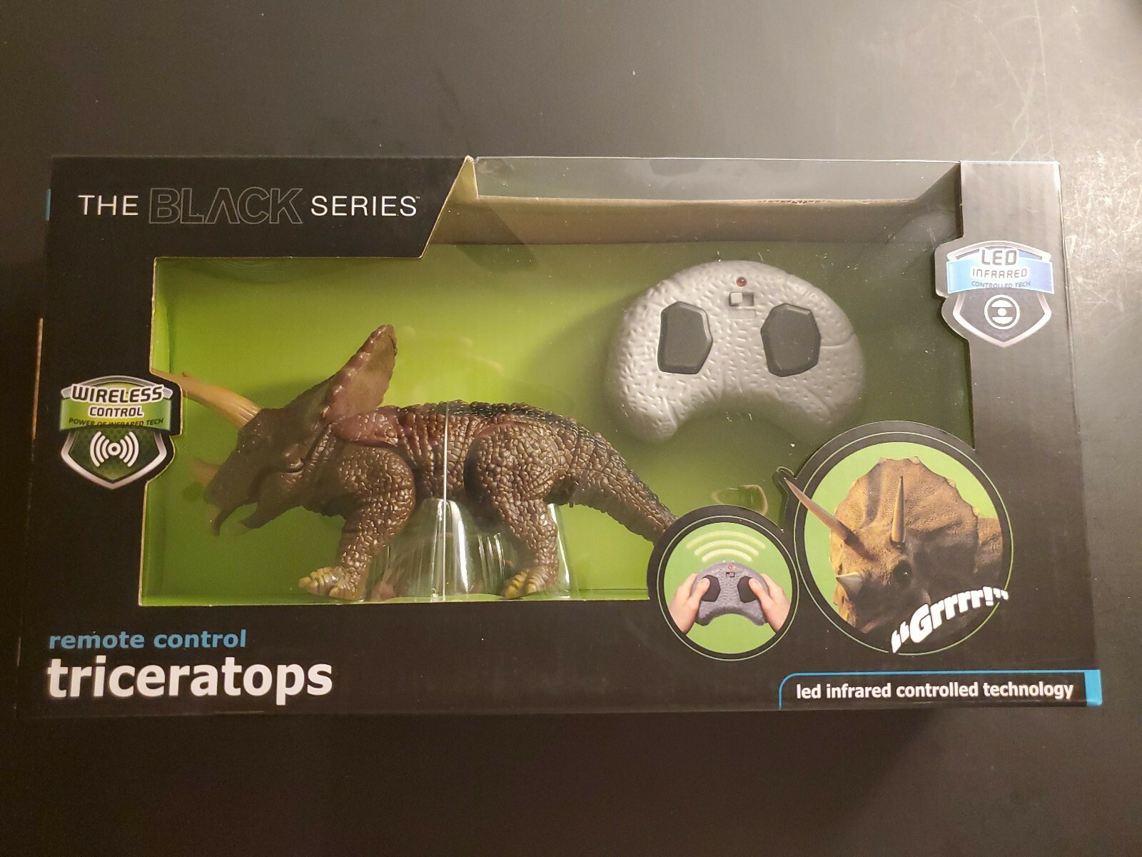 remote control triceratops dinosaur
