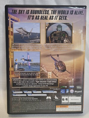 Microsoft Flight Simulator X Gold Edition - Complete PC Game