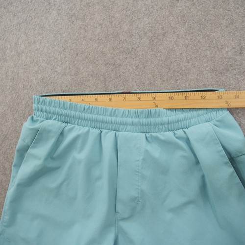 Lululemon Shorts Mens Small Blue Channel Cross 7” Swim Trunk Lined Elastic Waist - Picture 10 of 16