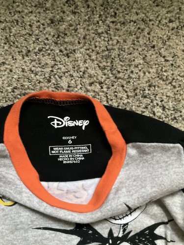 Disney Halloween Pajamas Size 6 - Picture 3 of 6