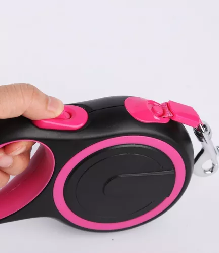 Retractable Pet Dog Lead Extendable Training Leash Pet Collar Leads Tape 8m NEW - Bild 15 von 18