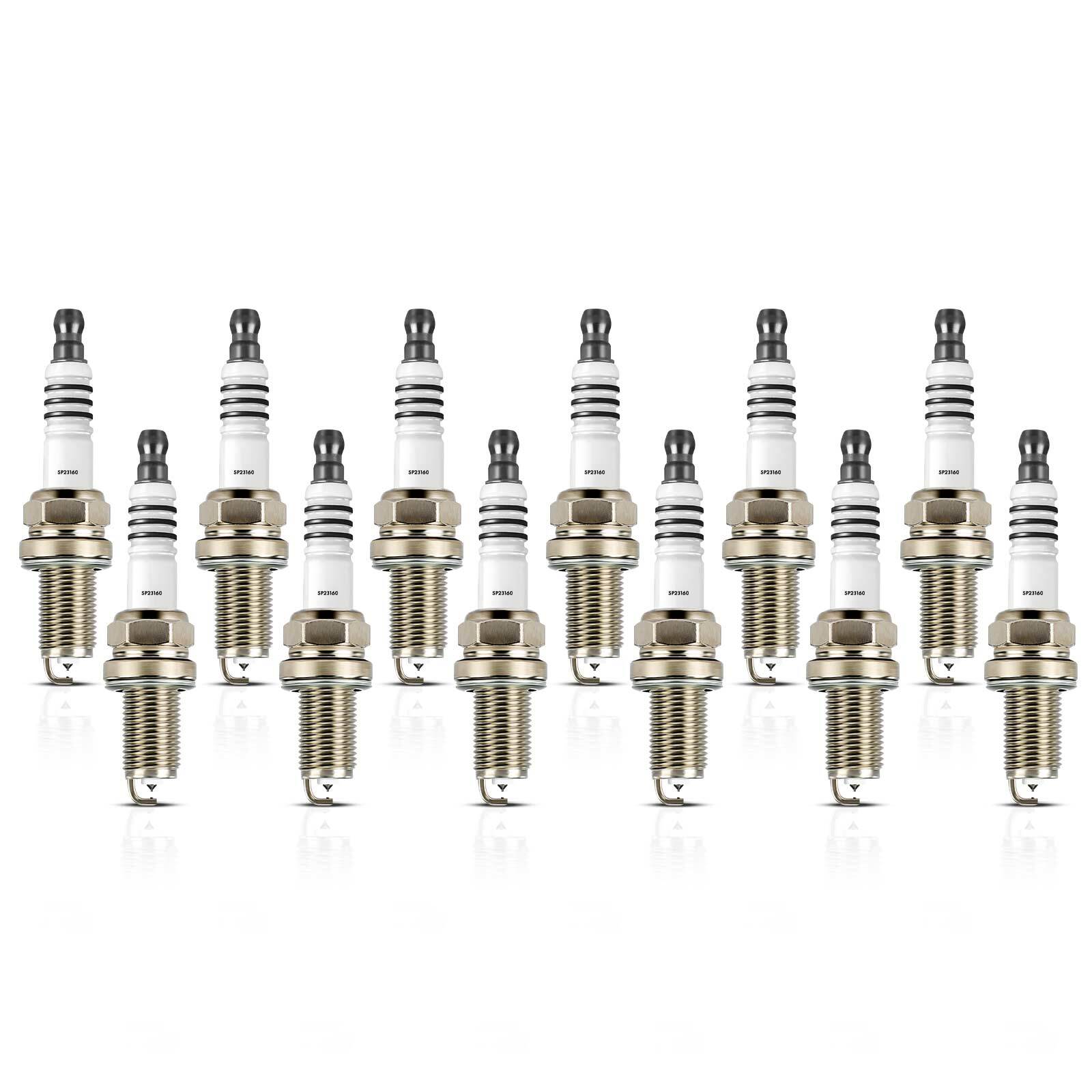 12x Iridium & Platinum Spark Plugs for Ferrari 456 GT 456 GT 456 M 512 M 512 TR