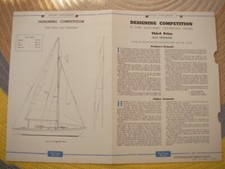Yachting World Designing Competition 3rd prize 10 ton shoal cruiser August 1949