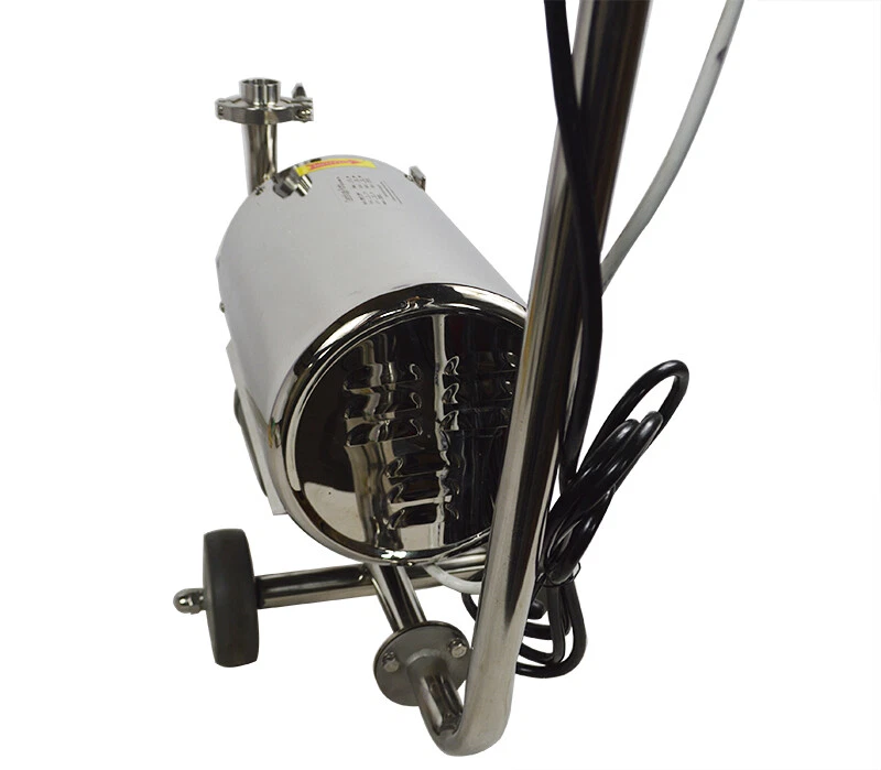 Portable 110V 750W 304 Food Grade Centrifugal Pump Sanitary Beverage Pump 3T/h - Image 4 of 4