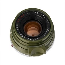 Light lens lab Lens 35mm F2 Safari Hunter Green Leica Summicron M Eight Element