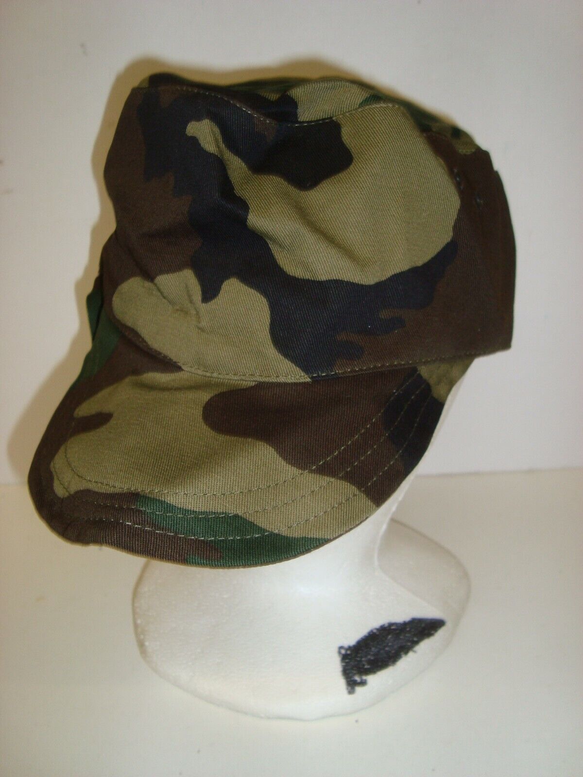 Italy Italian Army Field Cap Woodland Camouflage X-Large NOS Free Shipping