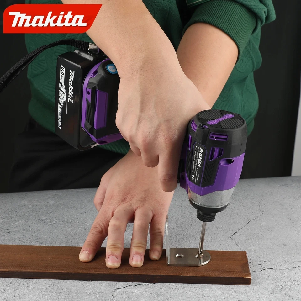 Makita DTD173 18V Brushless Impact Driver 180Nm Cordless Electric Drill Tool - Image 4 of 4