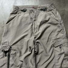 Vintage 2000  s Y2K MacGear JNCO Silver-Tab BAGGY Multi-Cargo Rave Pants W34 L30