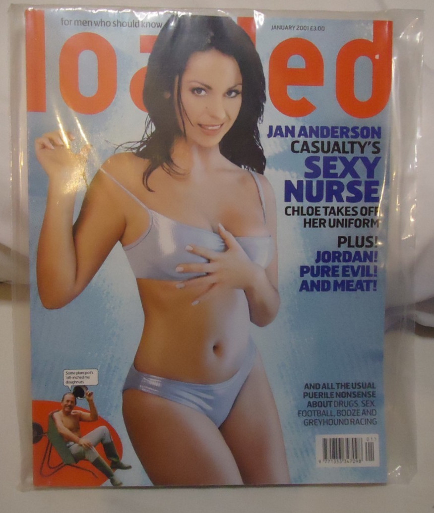 Loaded Magazine 81 January 2001 Jan Anderson Sexy Nurse - New & Sealed (S)