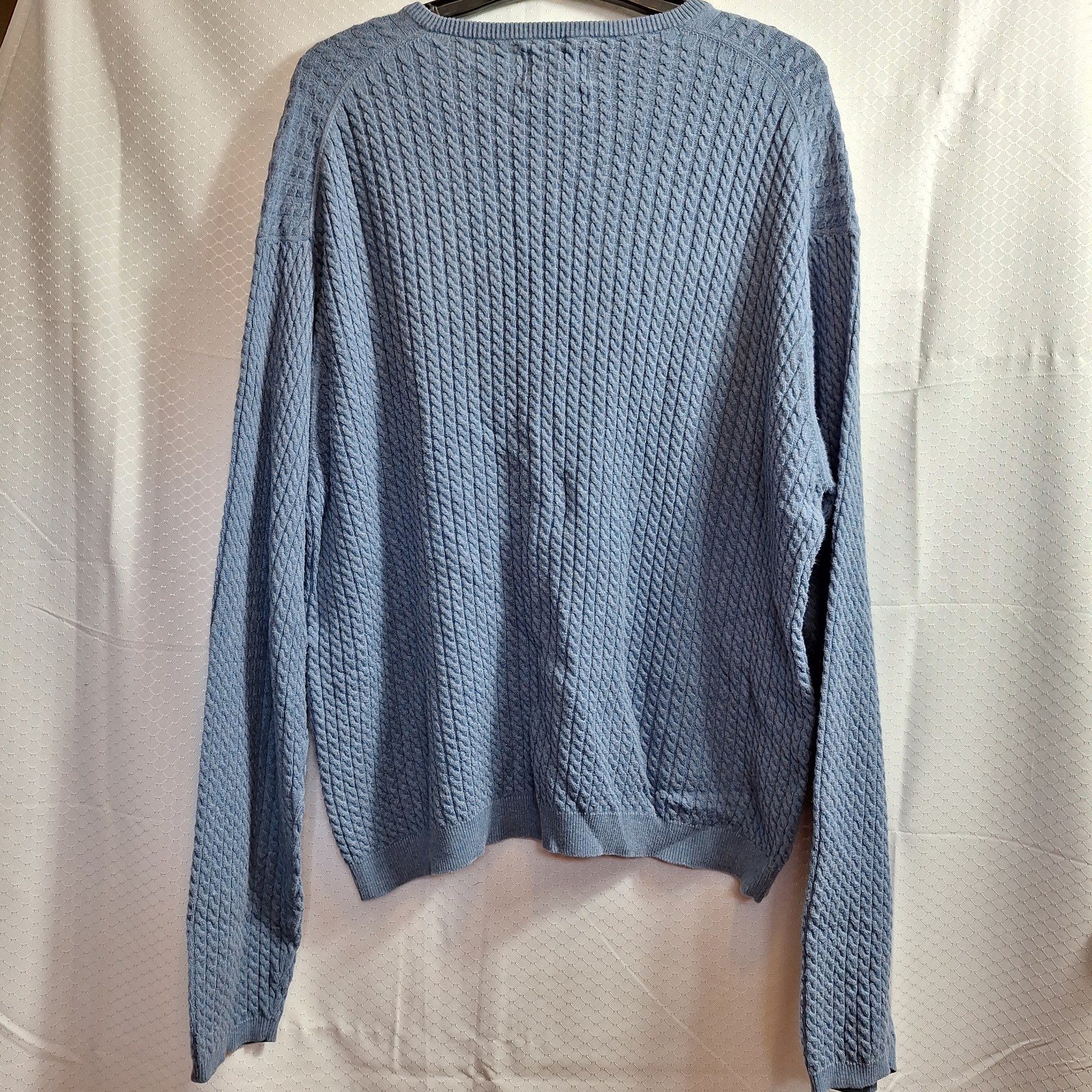 PENDLETON 100% Cotton Ribbed Cable Knit Sweater S… - image 2