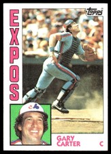 Gary Carter 1984 Topps Head-In-Box Proofs #NNO Expos MLB READ FREE SHIPPING