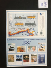 75 Jahre Messe Essen 1988 - Ausstellungskarte Finnland Aland