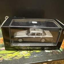 Minichamps 1:43 Maserati Quattroporte 1963– Grey Metallic-Ltd 2544pcs–MINT&BOXED