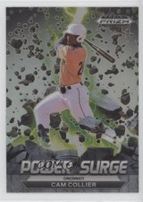 2022 Panini Prizm Draft Picks Power Surge Silver Prizm Cam Collier #PS-CC 0b3