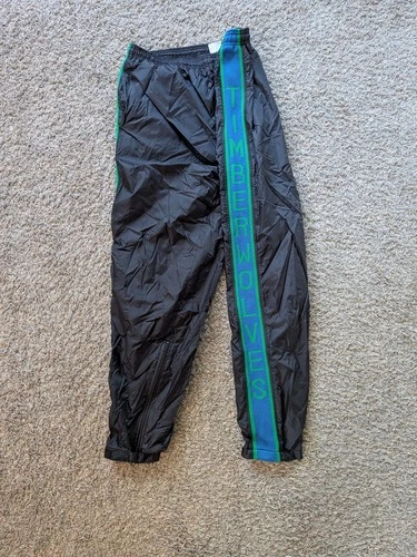 Vintage Minnesota Timberwolves  Warmup Pants - Large 