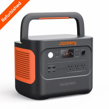 Jackery Refurbished Explorer 1000Plus Portable Power Station, 1264Wh Battery