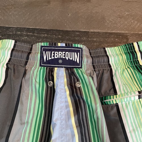 Vilebrequin Multi Colored Striped 7" Swim Trunks Shorts Men's 3XL - Picture 8 of 11