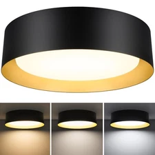 Flush Mount LED Ceiling Light, 13in 2400LM 25W, 3 Color (3000K, 4000K, 5000K)...
