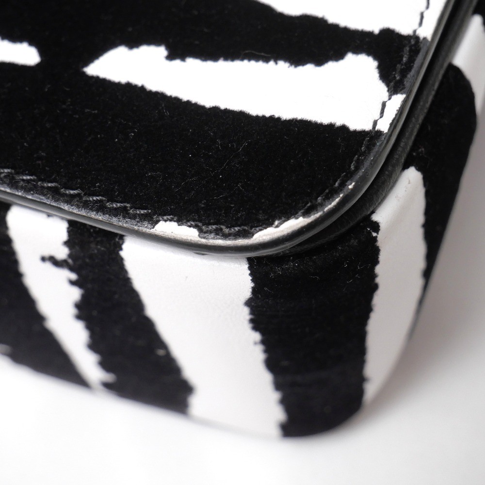 Burberry Small Lola Shoulder Bag - Zebra Pattern Flocking image 8