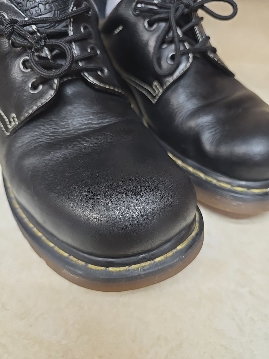 Vintage Dr. Martens 11273 Mens 8 US Black Leather Chunky Y2K Derby Oxford Shoes Vintage Dr. Martens 11273 Mens 13 US Black Leather Chunky  main image 2