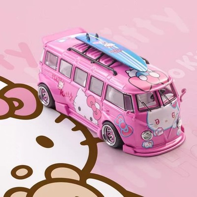 1/64 Liberty64 Hello Kitty Volkswagen T1 Widebody Diecast Rare