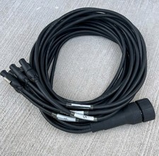 LEX SOCAPEX SOCO 19 PIN to 11 ft 6 Channel PowerCon True1 Female Breakout Cable