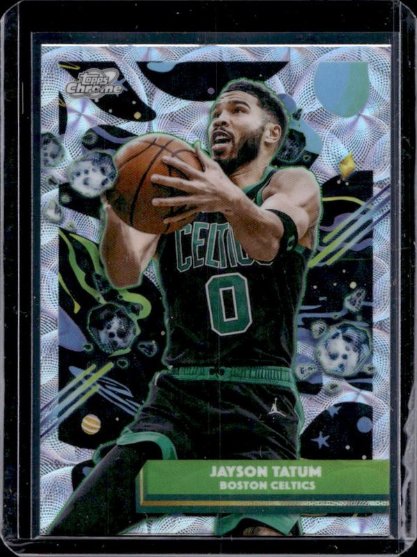 2025-26 Topps Cosmic Chrome Jayson Tatum Nucleus Refractor #38 Celtics