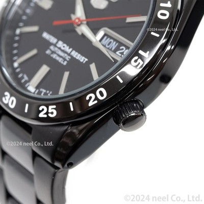 SEIKO SEIKO5 SNKE03K1 Wristwatch Black Automatic Men's Analog