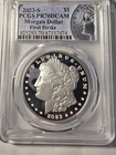 2023-S SILVER MORGAN DOLLAR $1 PCGS PR70 DCAM "FIRST STRIKE" .999