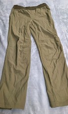 Rei Co-Op Sahara Pants Kids boys Large 14-16 Olive Green Nylon Stretch outdoor
