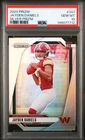 JAYDEN DANIELS 2024 PRIZM SILVER RC #347 PSA 10 GEM MINT! COMMANDERS! 146077712