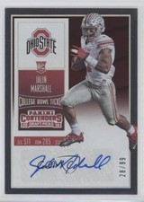 2016 Contenders Draft Picks College Bowl Ticket 28/99 Jalin Marshall Auto 0c6