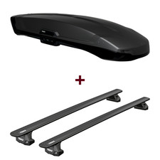 Dachbox Thule Vector L + Dachträger Thule für Toyota Avensis Kombi T27 set