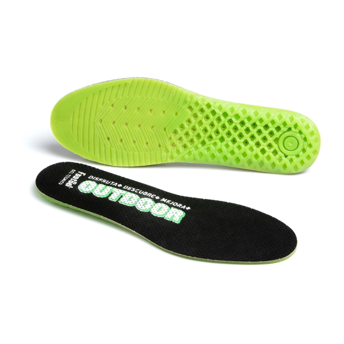 Plantillas Footgel Trekking al aire libre-Eucalipto-verde