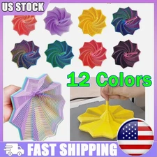 Expanded Sensory Fidget Star Toys 3D Printed, Handle Fractal Hexagon,Anti-Stress