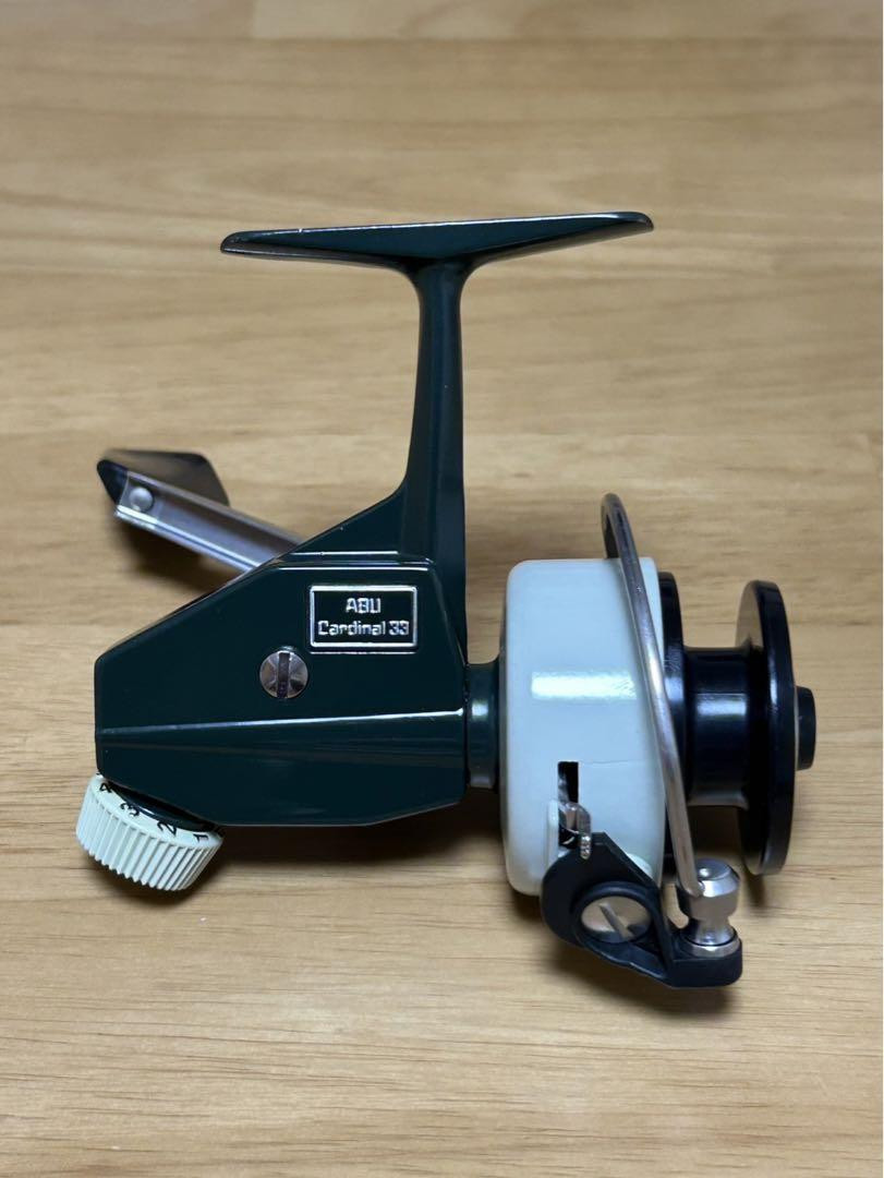 Abu Cardinal 33 Fishing Reel - Classic Vintage Spinning Reel Abu Cardinal 33 Fishing Reel - Classic Vintage Spinning Reel