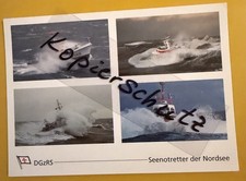 DGzRS, AK, Spendenpostkarte, 110,  Seenotkreuzer, mehrteilig