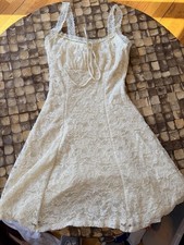 Windsor Women’s White Mini Dress Size Large Built In
