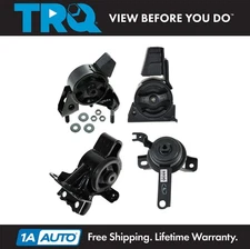 TRQ Engine Motor Transmission Mount KIT SET of 4 for 98-02 Corolla Prizm