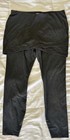 CABI Pull-On Knit Cropped Skirted M Leggings in  Gray Sz Medium — photo 1