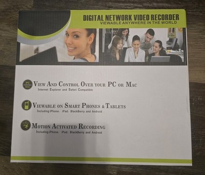 Digital Network Video Recorder (NVR) Viewable Anywhere in the World