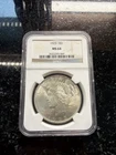 1923 $1 Peace Dollar NGC MS64