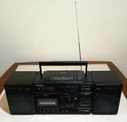 Vintage Working PANASONIC Portable Stereo Boombox RX-DS620 w/Detachable Speakers