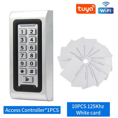 Outdoor IP68 Waterproof WiFi Tuya Metal Keypad S601 Smart Door Lock RFID Opener