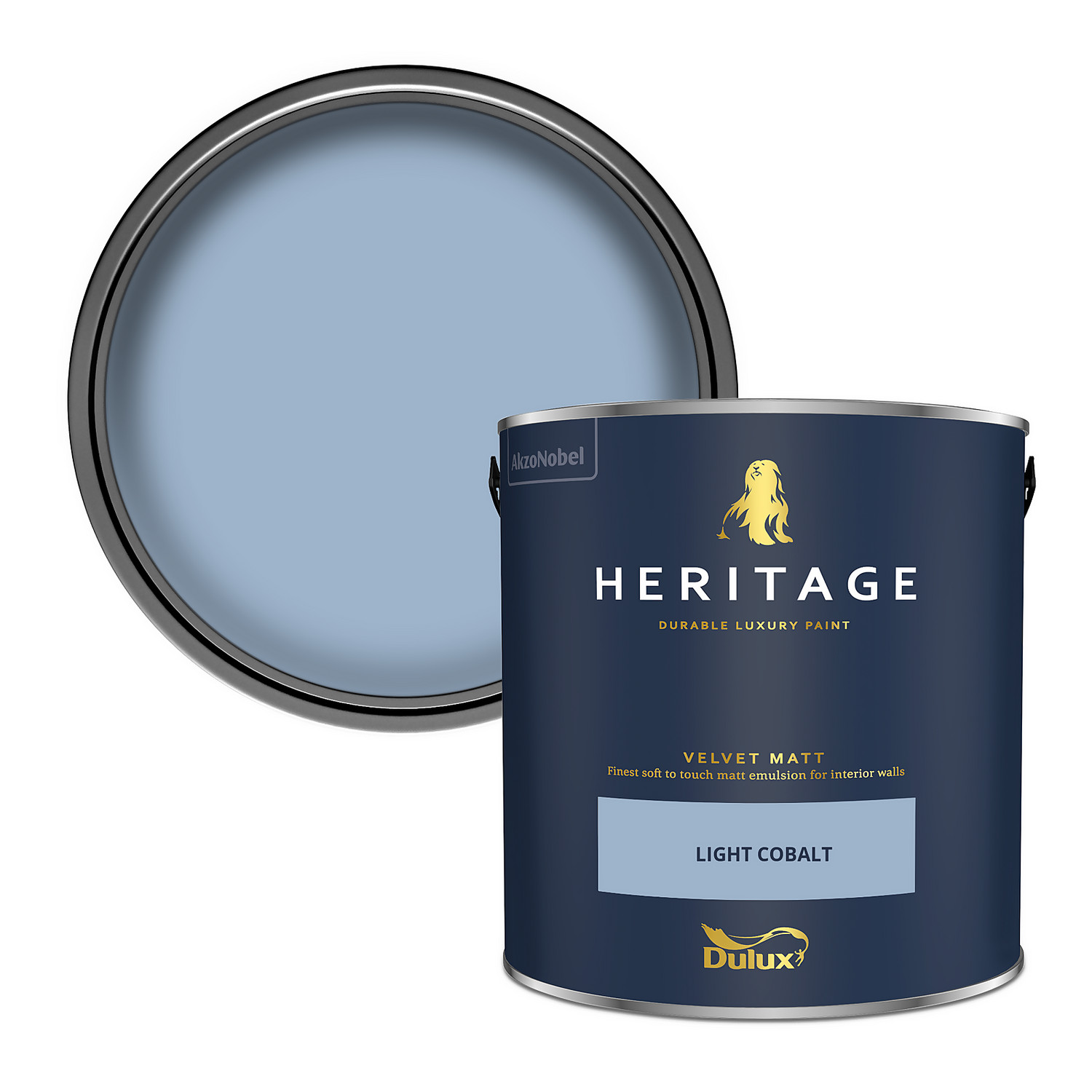 DULUX TRADE HERITAGE TESTER LIGHT COBALT 125ML