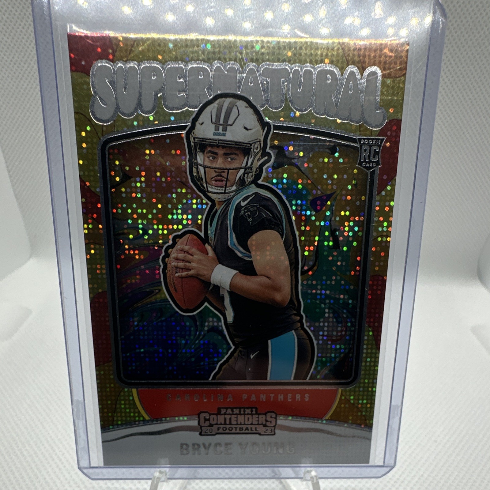 Panini 2023 Contenders Football Supernatural Bryce Young Panthers Rookie #3🐆